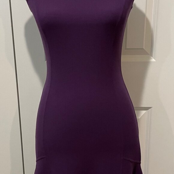 Michael Kors Collection Purple Midi Dress - Picture 3 of 9